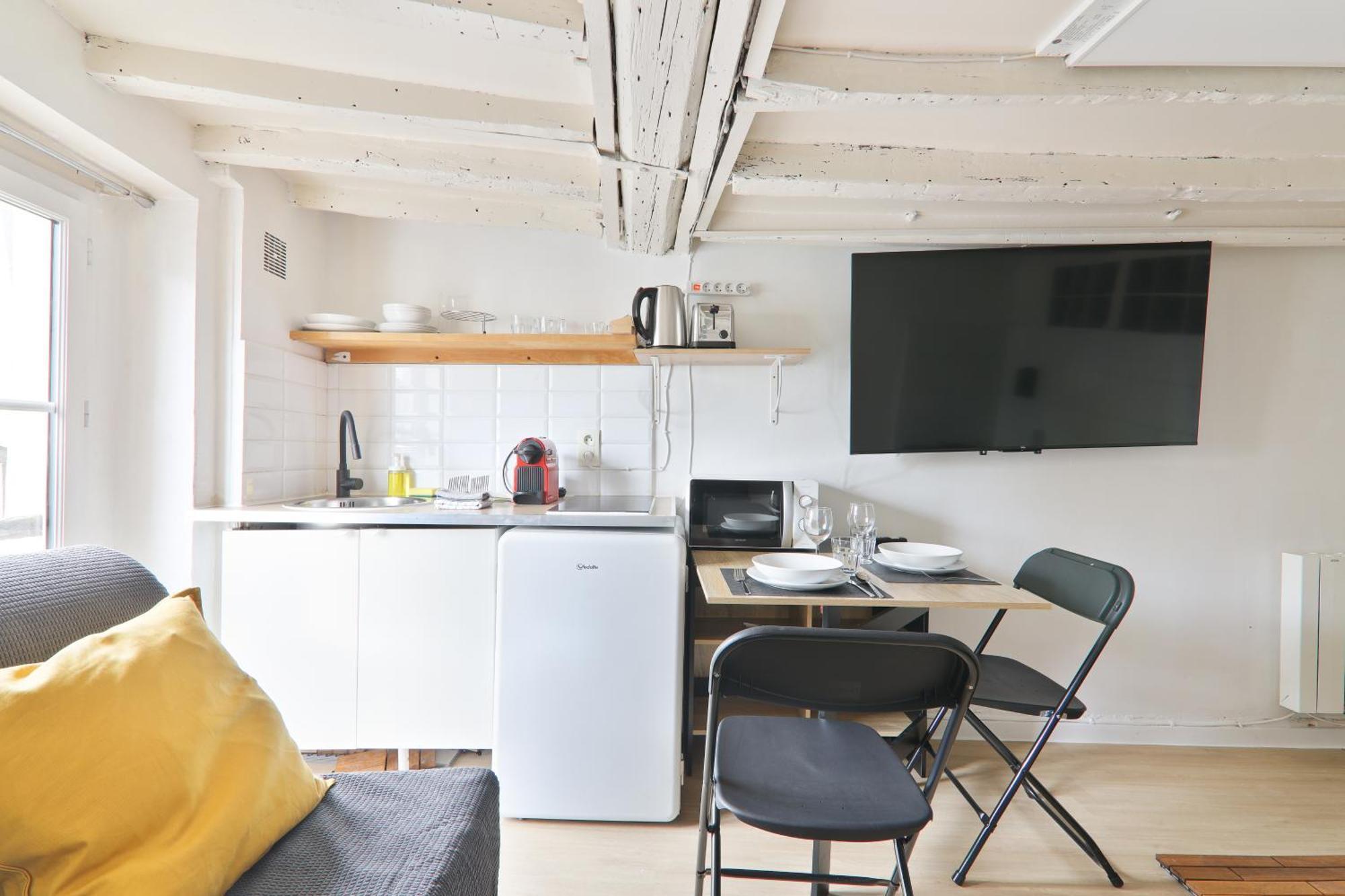 Studio Appartement Quartier Saint-Michel Notre-Dame 3 Free Netflix Paříž Exteriér fotografie
